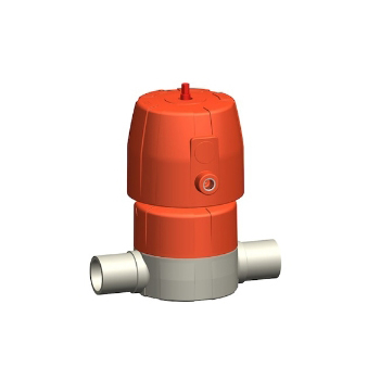 +GF+ 氣動 隔膜閥  DIASTAR  16 常閉(FC) 帶承插焊插端 公制