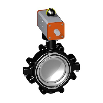 +GF+蝶閥,242型凸耳式蝶閥,氣動塑料閥門