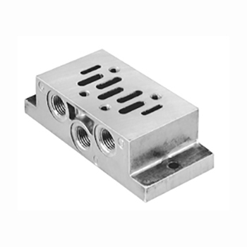 norgren VDMA 24345 標(biāo)準(zhǔn)底板 - A側(cè)面氣口 G1/2