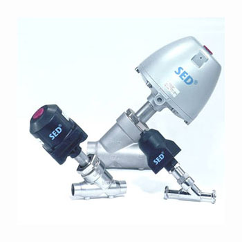 德國SED 全不銹鋼氣動(dòng)角座閥