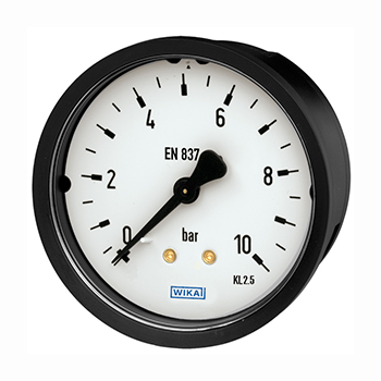 wika 威卡111.16, 111.26波登管壓力表，銅合金材質(zhì)