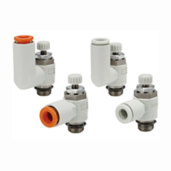 AS SMC產(chǎn)品 Uni-帶快換管接頭的速度控制閥 