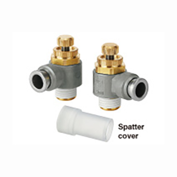 外部全金屬制帶快換管接頭的速度控制閥 AS-X737