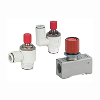 AS SMC產(chǎn)品 帶殘壓排氣閥的速度控制閥 