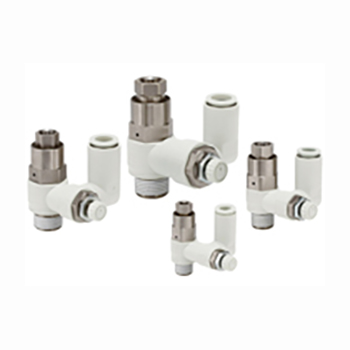 ASP SMC產(chǎn)品帶先導(dǎo)單向閥的速度控制閥 