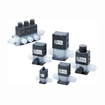 LVC SMC產(chǎn)品化學(xué)液用氣控閥／接頭一體型 