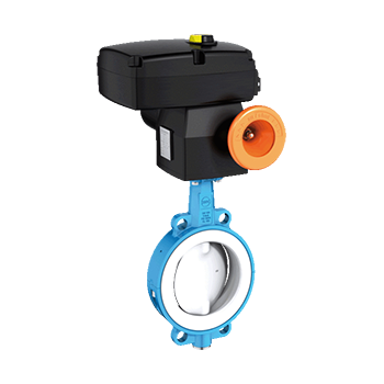 EBRO 德國依博羅 T211-A 襯PTFE防腐蝶閥