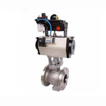 Regus 雷格斯 進口氣動V型球閥