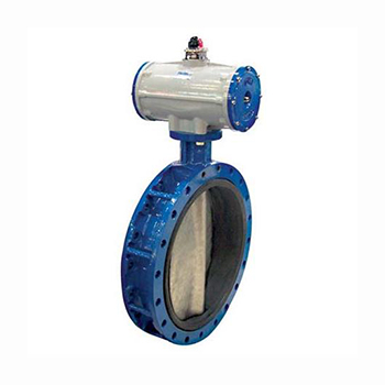 SMS-TORK 土耳其 TORK-PAV 810 PNEUMATIC ACTUATED DOUBLE FLANGED BUTTERLY VALVES