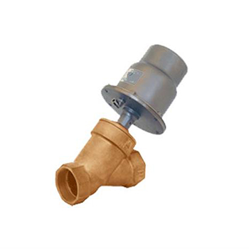 SMS-TORK 土耳其 TORK-PP1095 BRASS BODY PNEUMATIC ANGLE SEAT VALVE N.C.
