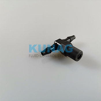 三通塑料接頭 外螺紋G1-8轉(zhuǎn)插管Φ7X5或Φ8X6 KUNAG