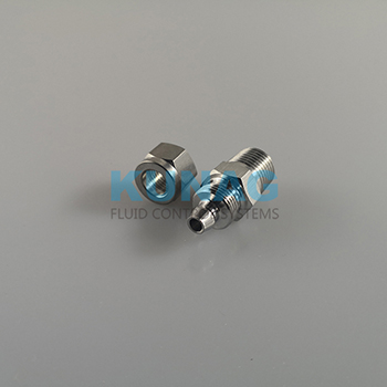 不銹鋼外螺紋G1/4轉(zhuǎn)插管Φ8X6 金屬接頭 KUNAG