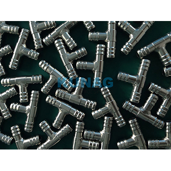 T型接頭三個(gè)接口內(nèi)徑12.7mm 不銹鋼接頭 轉(zhuǎn)換接頭
