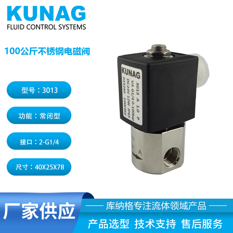 316不銹鋼電磁閥 耐腐蝕氣體液體 033260 支持定制